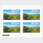 Sticker Rectangulaire Snake River, Idaho Central, (Feuille)