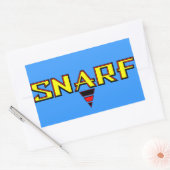 Sticker Rectangulaire Snarf (Enveloppe)