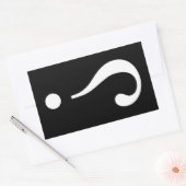 Sticker Rectangulaire sNARK mARK {ironicon} (Enveloppe)