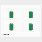 Sticker Rectangulaire Soda Can (Feuille)
