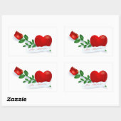 Sticker Rectangulaire Sois à moi (Feuille)