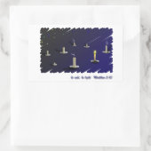 Sticker Rectangulaire Sois Sel, Sois Léger (Sac)