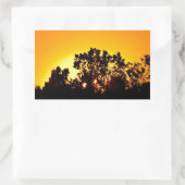 Sticker Rectangulaire Soleil (Sac)