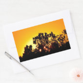 Sticker Rectangulaire Soleil (Enveloppe)
