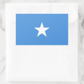 Sticker Rectangulaire Somalia Flag (Sac)