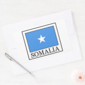 Sticker Rectangulaire Somalie (Enveloppe)