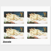 Sticker Rectangulaire Sommeil (Feuille)