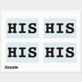 Sticker Rectangulaire Son (Feuille)