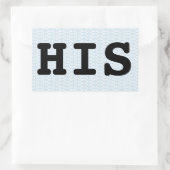 Sticker Rectangulaire Son (Sac)