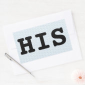 Sticker Rectangulaire Son (Enveloppe)