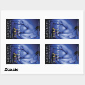 Sticker Rectangulaire Son héros interdit par Laura Kaye (Feuille)