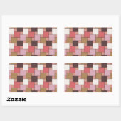 Sticker Rectangulaire Sorbet bulle (Feuille)