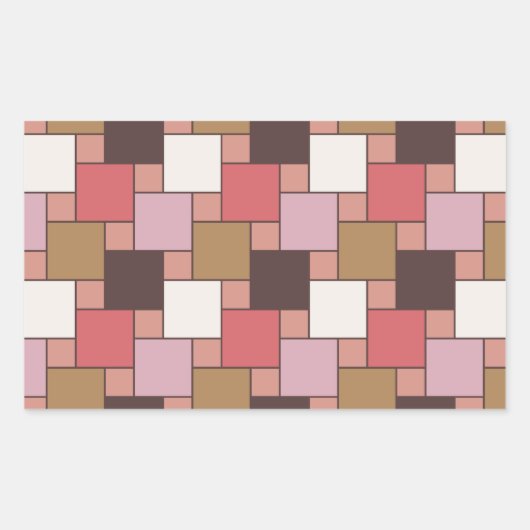 Sticker Rectangulaire Sorbet bulle (Devant)