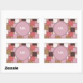 Sticker Rectangulaire Sorbet bulle (Feuille)