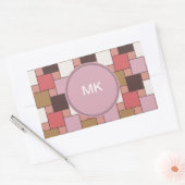 Sticker Rectangulaire Sorbet bulle (Enveloppe)