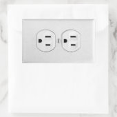 Sticker Rectangulaire Sortie (Sac)