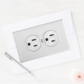 Sticker Rectangulaire Sortie (Enveloppe)