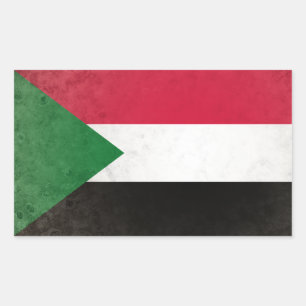 Sticker Rectangulaire Soudan
