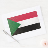 Sticker Rectangulaire Soudan (Enveloppe)