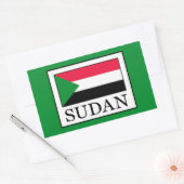 Sticker Rectangulaire Soudan (Enveloppe)