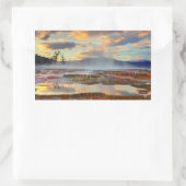 Sticker Rectangulaire Sources thermales Mammoth (Sac)
