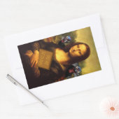 Sticker Rectangulaire Souriez Et Mangez Torfukey (Enveloppe)