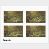 Sticker Rectangulaire Sous les feuilles de quai par Richard Doyle, Art f (Feuille)