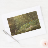 Sticker Rectangulaire Sous les feuilles de quai par Richard Doyle, Art f (Enveloppe)
