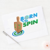 Sticker Rectangulaire Soutenu pour tourner (Enveloppe)