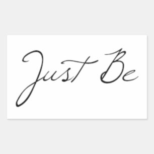 Sticker Rectangulaire Soyez Phrase