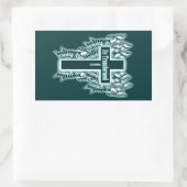 Sticker Rectangulaire Soyez Transformé - Romains 12:2 (Sac)