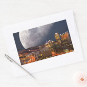 Sticker Rectangulaire Spacey Pittsburgh (Enveloppe)