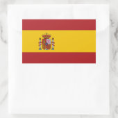 Sticker Rectangulaire Spain Flag (Sac)