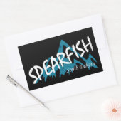 Sticker Rectangulaire Spearfish Dakota du Sud Montagne (Enveloppe)