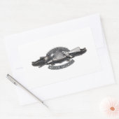 Sticker Rectangulaire Spécialiste expéditionnaire en guerre (Enveloppe)