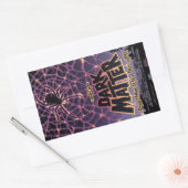 Sticker Rectangulaire Spider Cosmic Web, Galaxie d'Halloween des horreur (Enveloppe)