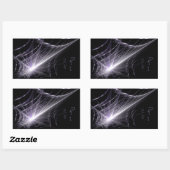 Sticker Rectangulaire Spider Web (Feuille)