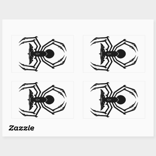 Sticker Rectangulaire SpiderGremlin (Feuille)