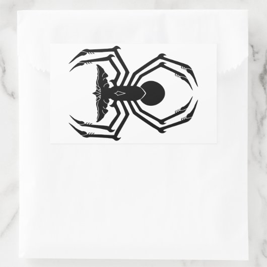 Sticker Rectangulaire SpiderGremlin (Sac)