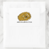 Sticker Rectangulaire Spikey Avec Un Côté Attitude (Sac)