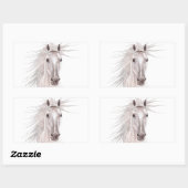 Sticker Rectangulaire Spirit of the Wind Horse (Feuille)