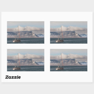 Sticker Rectangulaire Spitsbergen Svalbard