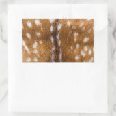 Sticker Rectangulaire Spotted deer pour texture (Sac)