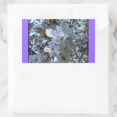 Sticker Rectangulaire Spring Brooklyn Botanical Gardens (Sac)