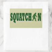 Sticker Rectangulaire Squatchine (Sac)
