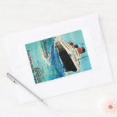 Sticker Rectangulaire ss Paris - La ligne française (Enveloppe)