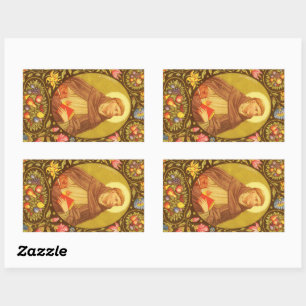Sticker Rectangulaire St. Dominic de Guzman (PM 02)