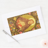 Sticker Rectangulaire St. Dominic de Guzman (PM 02) (Enveloppe)