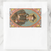 Sticker Rectangulaire St. Ivo de Kermartin (BK 015) (Sac)