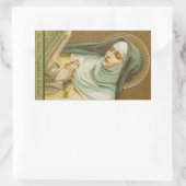 Sticker Rectangulaire St. Mary Magdalene de Pazzi (JM 45) (Sac)